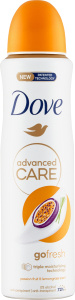 Dove Advanced Care Go Fresh antiperspirant 72h Passion Fruit & Lemongrass 150 ml