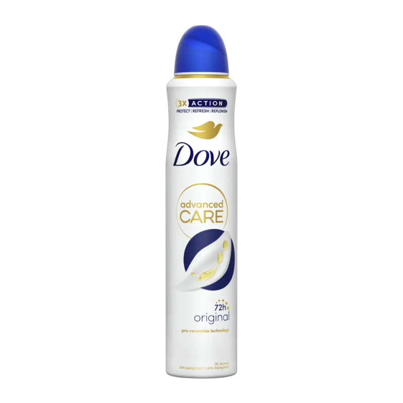 Dove Advanced Care Original antiperspirant ve spreji 72h 200 ml