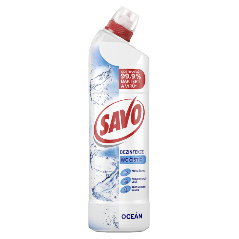 Savo - WC čistič - Oceán, 700 ml