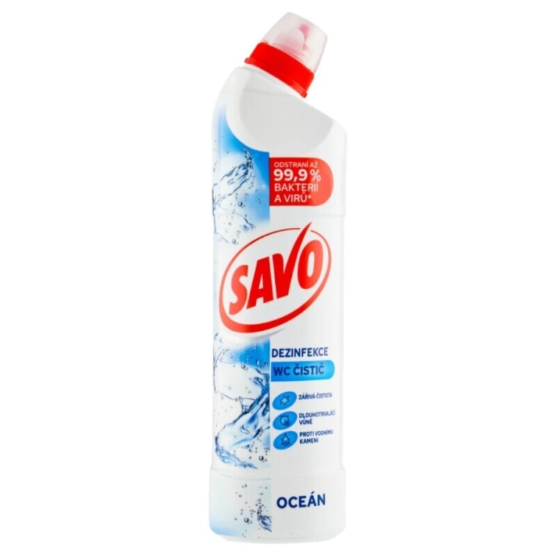 Savo - WC čistič - Oceán, 700 ml