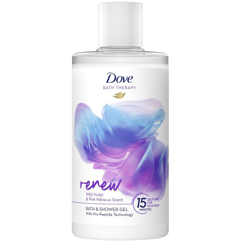 Dove Bath Therapy Renew sprchový gel a pěna do koupele