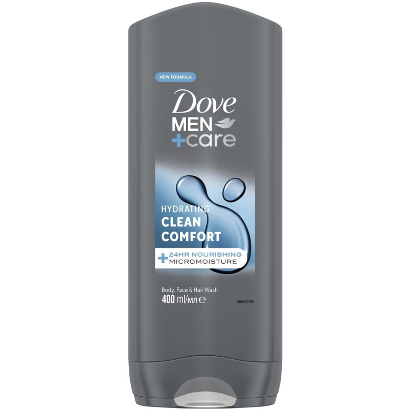 Dove Men+Care Clean Comfort sprchový gel pro muže 400 ml