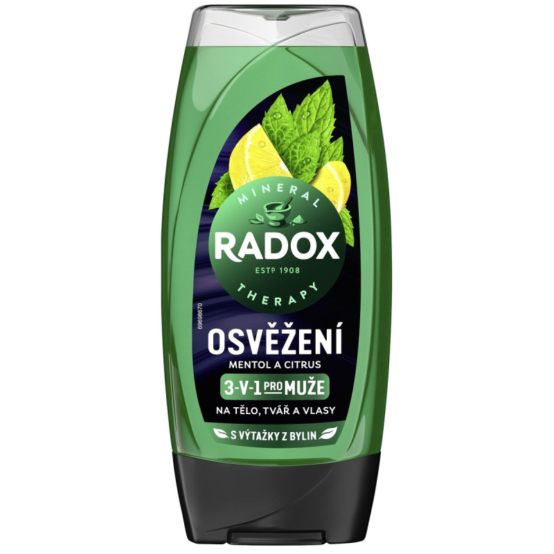Radox Osvěžení Sprchový gel pro muže 3 v 1