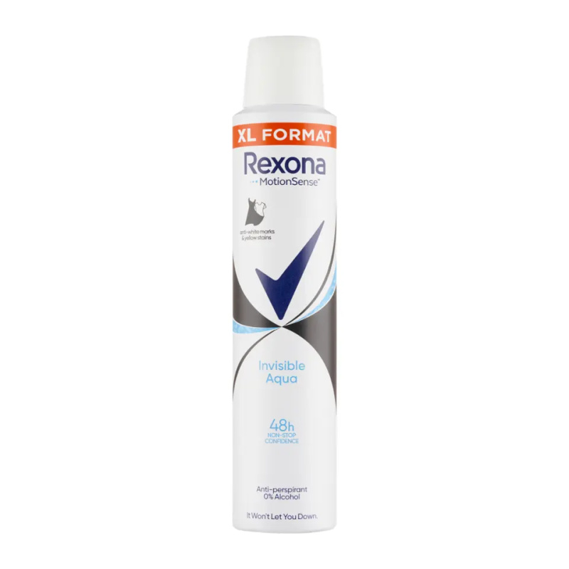 Rexona Invisible Aqua antiperspirant ve spreji 200 ml