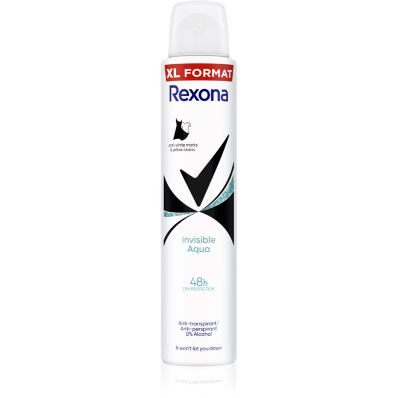 Rexona Invisible Aqua antiperspirant ve spreji 200 ml