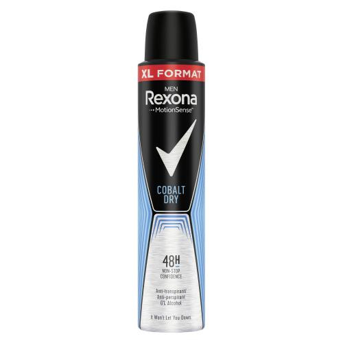 Rexona Men Maximum Protection antiperspirant ve spreji pro muže XL Cobalt Dry 200 ml
