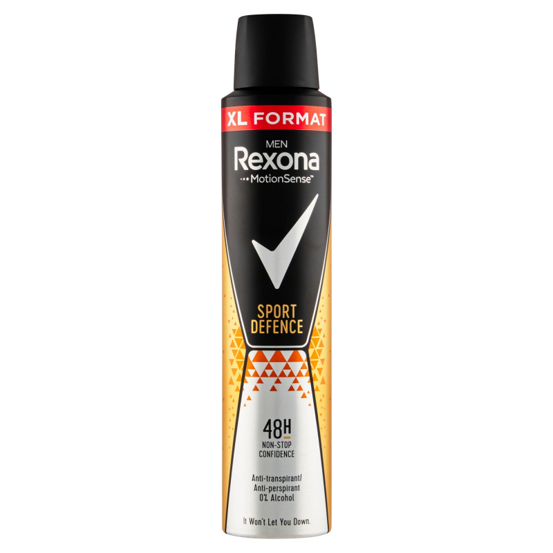 Rexona Men Sport Defence antiperspirant ve spreji pro muže XL 200 ml