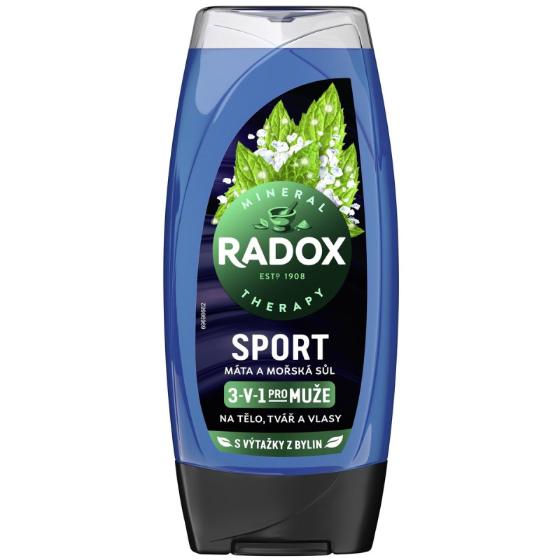 Radox Sport Sprchový gel pro muže 3 v 1