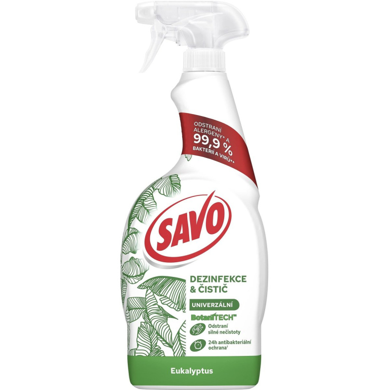Savo Botanitech univerzální čisticí a dezinfekční prostředek