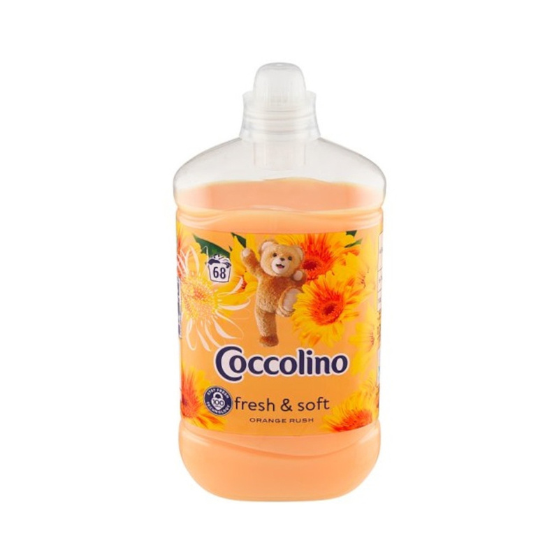 Coccolino Aviváž Orange Rush fresh & soft 1700 ml 68 dávek