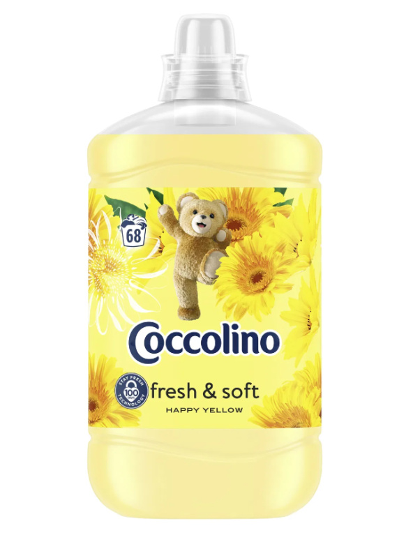 Coccolino Happy Yellow aviváž (1,7 l)