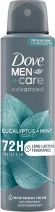 Dove Men+Care Advanced antiperspirant ve spreji 72h Eucalyptus & Mint 150 ml