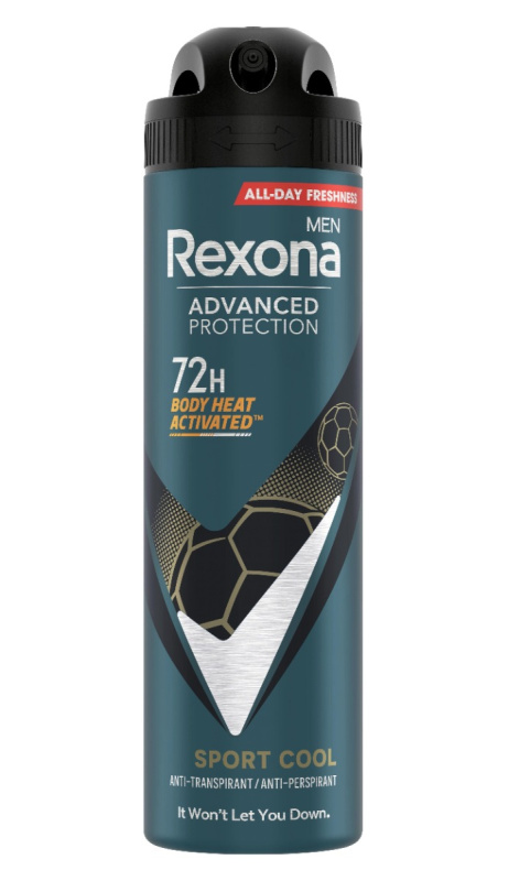 Rexona Men Advanced Protection antiperspirant ve spreji 72h pro muže Sport Cool 150 ml