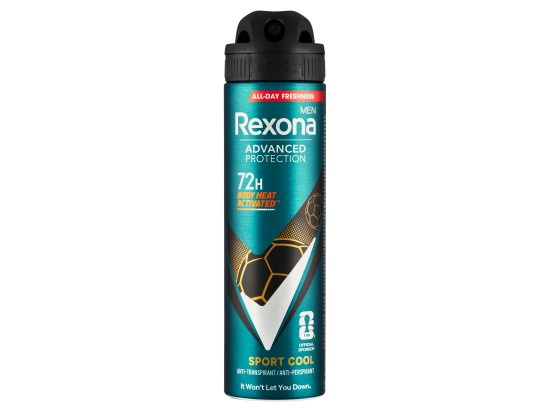 Rexona Men Advanced Protection antiperspirant ve spreji 72h pro muže Sport Cool 150 ml