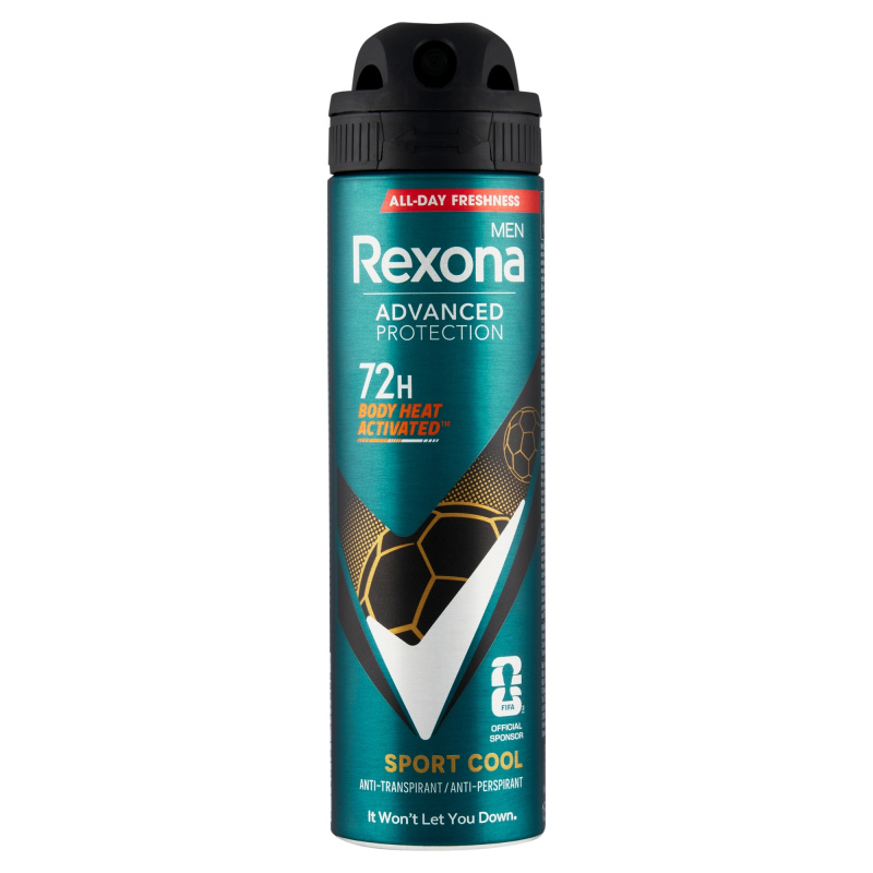 Rexona Men Advanced Protection antiperspirant ve spreji 72h pro muže Sport Cool 150 ml