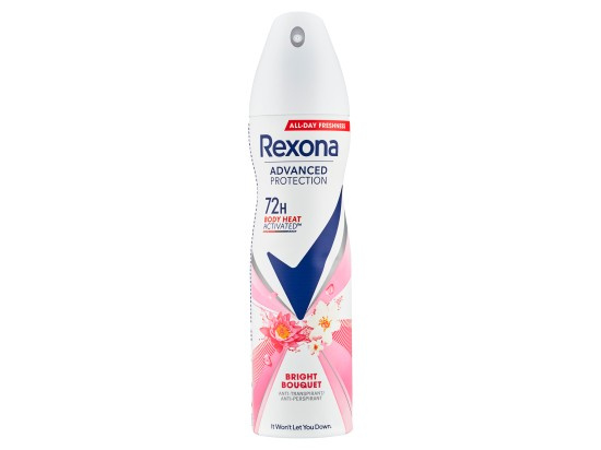 Rexona Advanced Protection Bright Bouquet antiperspirant ve spreji 72h 150 ml