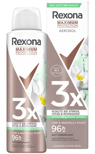 Rexona AP 150ml Max. Protection Lime&Waterlily