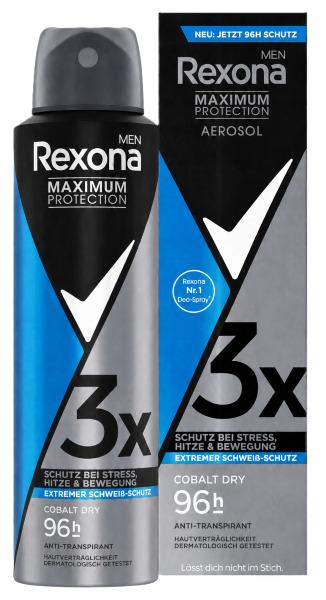 Rexona AP 150ml MEN Max. Protection Cobalt Dry