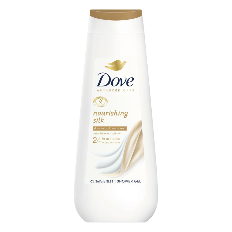 Dove Advanced Care Nourishing Silk sprchový gel 400 ml