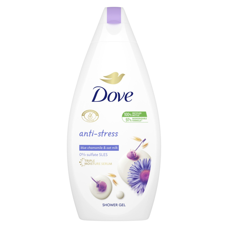 Dove Advanced Care Antistress sprchový gel 400 ml