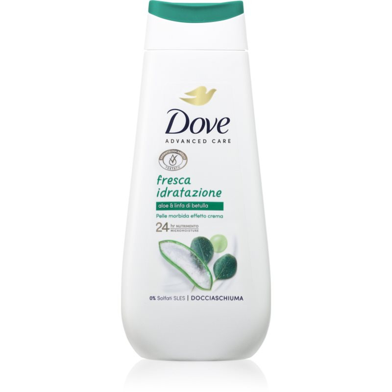 Dove Advanced Care Fresh Hydration sprchový gel 225 ml
