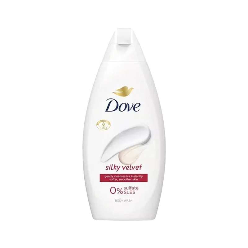 Dove Silky Velvet sprchový gel 450 ml
