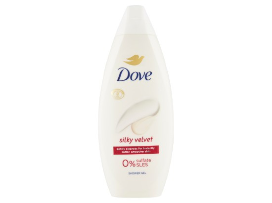 Dove Silky Velvet sprchový gel 250 ml