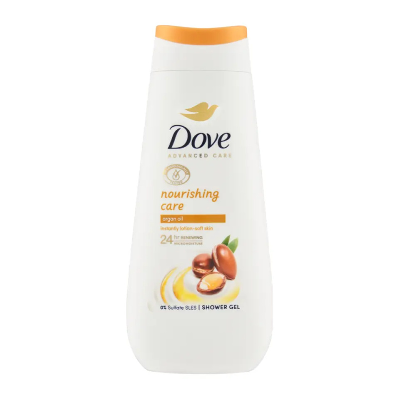 Dove Advanced Care Nourishing Care sprchový gel 225 ml