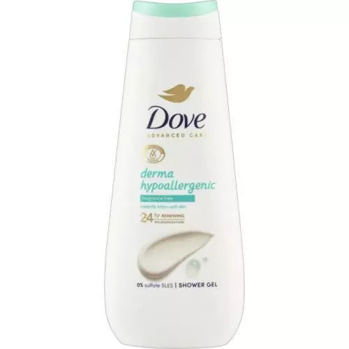 Dove Advanced Care Derma Hypoallergenic sprchový gel 400 ml