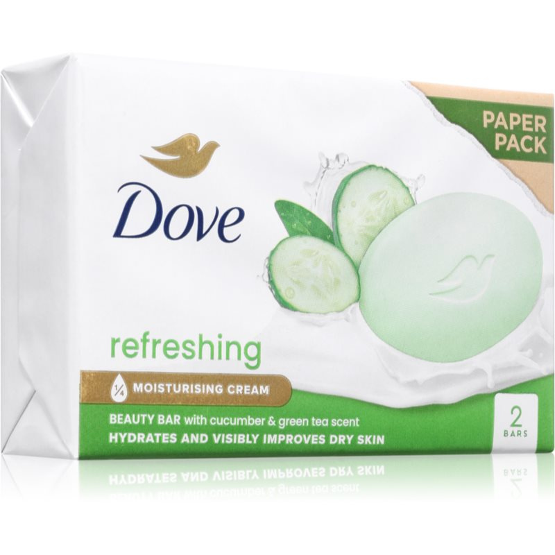 Dove Refreshing tuhé mýdlo 2x90 g