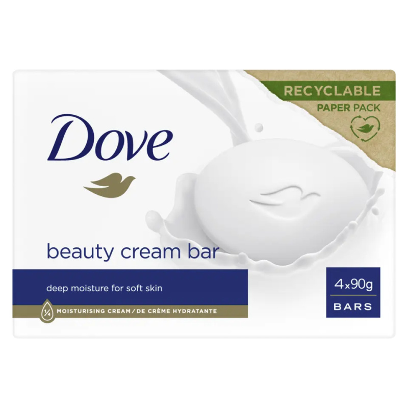 Dove Original tuhé mýdlo 4x90 g