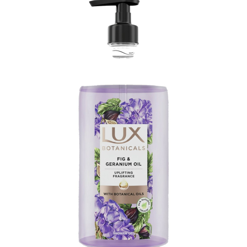 Lux Fig & Geranium Oil sprchový gel s pumpičkou 720 ml