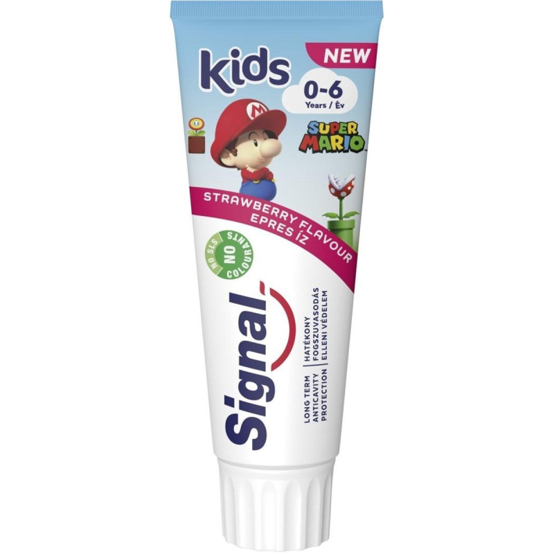 Signal Strawberry dětská zubní pasta 3-6 let