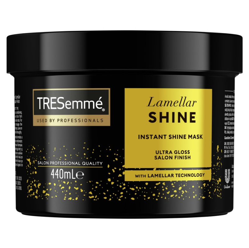 TRESemmé Lamellar Shine maska na vlasy pro lesk a hebkost vlasů 400 ml