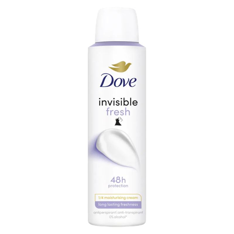 Dove Invisible Fresh Antiperspirant osvěžující deodorant pro ženy 150 ml
