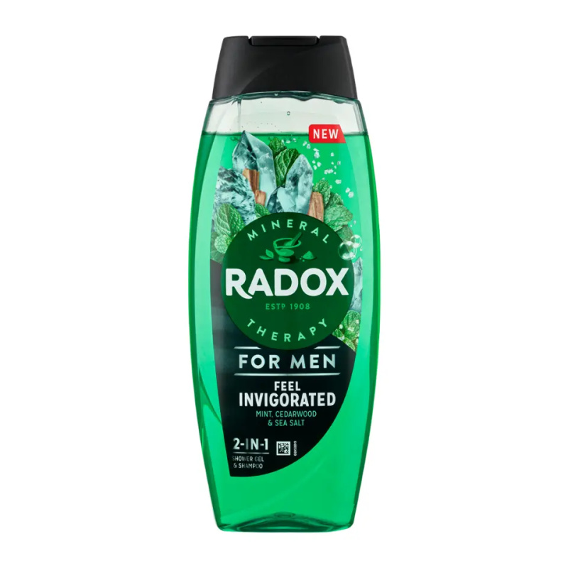 Radox Feel Invigorated sprchový gel pro muže 2 v 1