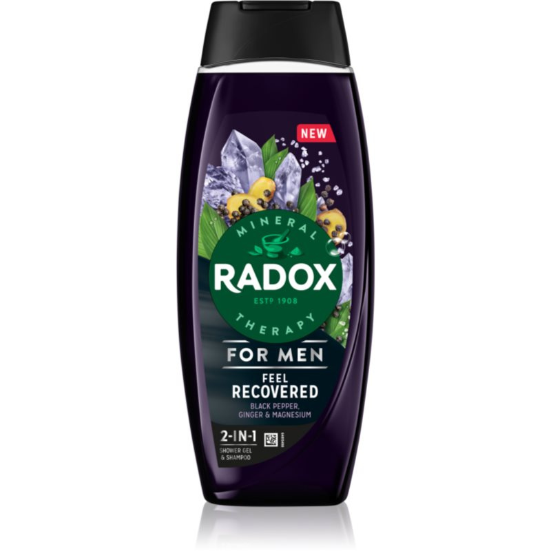 Radox Feel Recovered sprchový gel pro muže 2 v 1