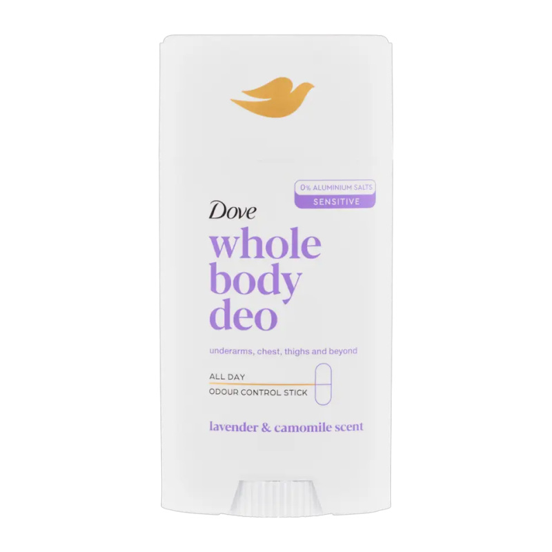 Dove Lavender & Chamomile tuhý deodorant na tělo 75 ml