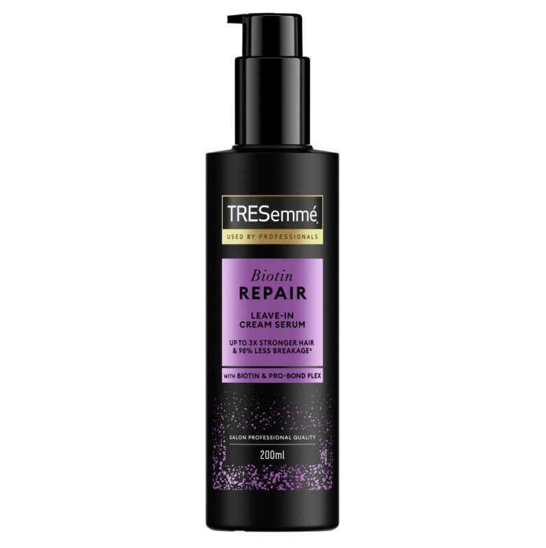 TRESemmé Biotin Repair Leave-In Cream Serum krémové sérum pro dokonalý vzhled vlasů 200 ml