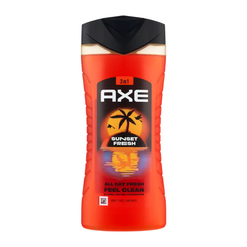 Axe Sunset Fresh Shower Gel sprchový gel 3 v 1 pro muže 400 ml
