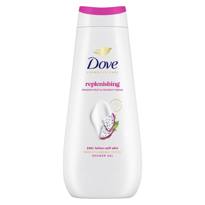 Dove Advanced Care Replenishing sprchový gel pro suchou pokožku 400 ml