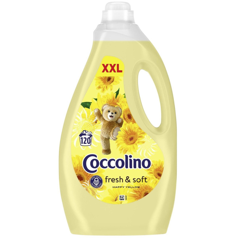 Coccolino Happy Yellow aviváž (3 l)
