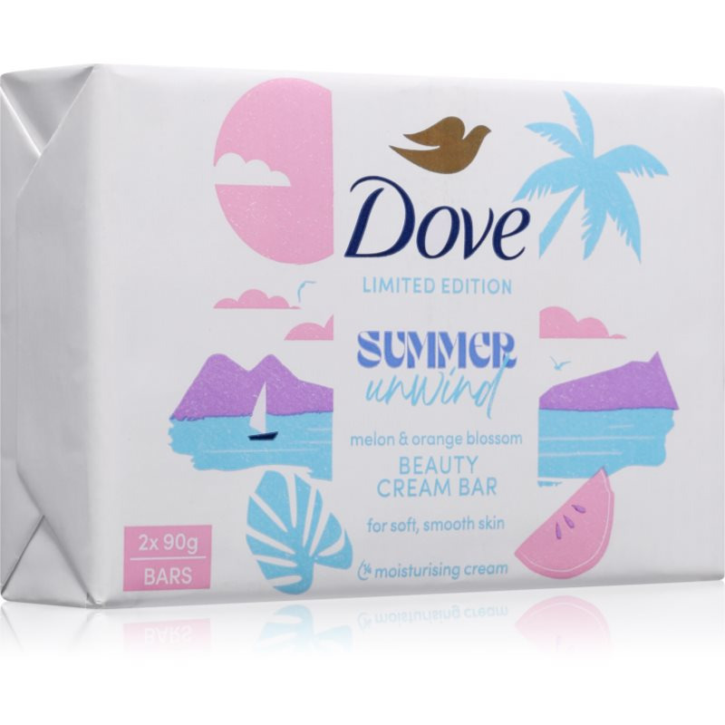 Dove Summer Unwind krémová tableta na mytí 2x90 g