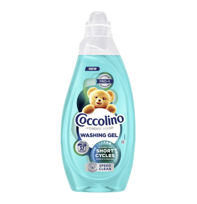 Coccolino Wonder Wash Speed Clean Prací gel 1480 ml 37 dávek