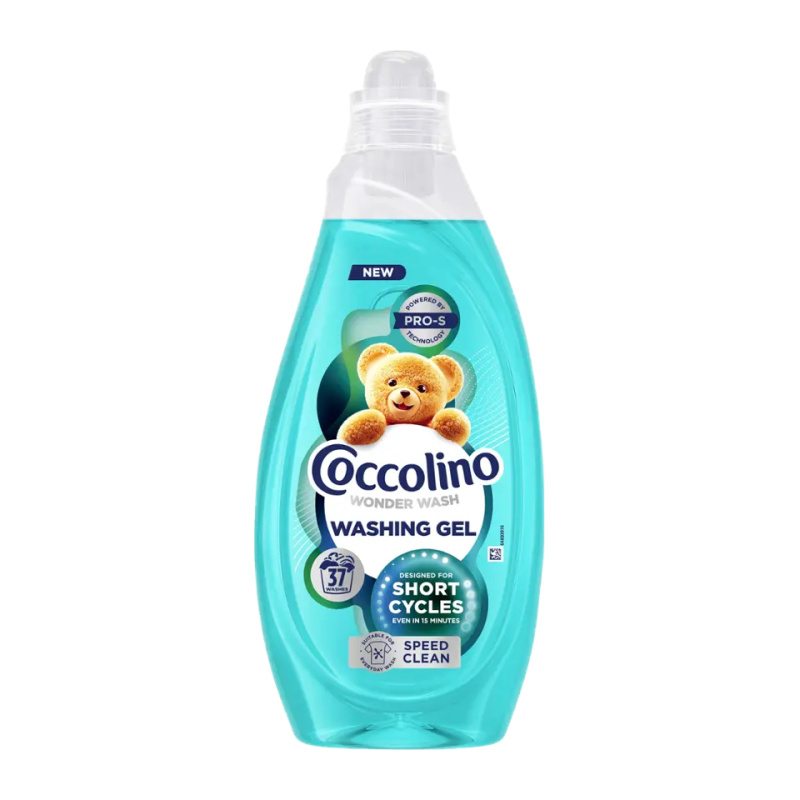 Coccolino Wonder Wash Speed Clean Prací gel 1480 ml 37 dávek