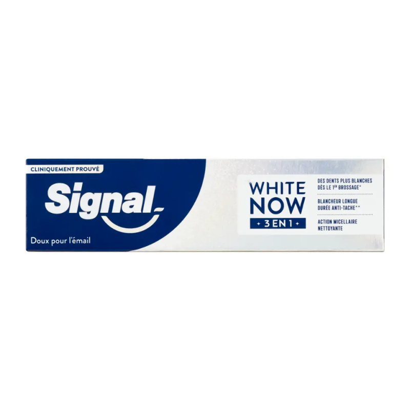 Signal White Now 3-in-1 bělicí zubní pasta Original 75 ml