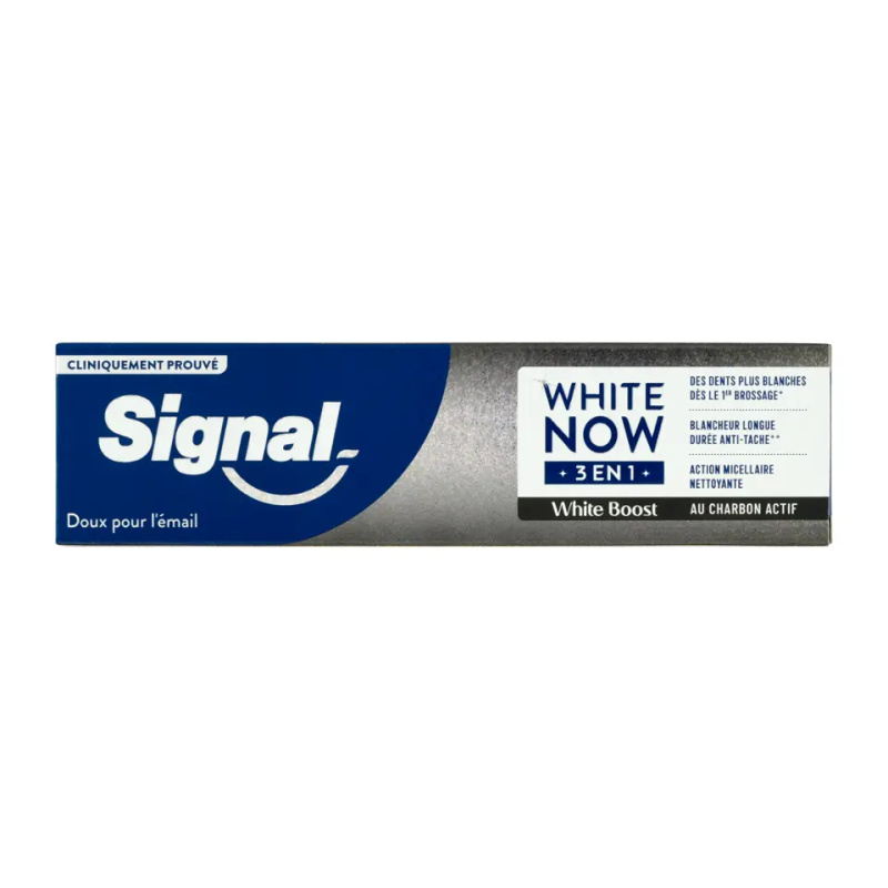 Signal White Now 3-in-1 bělicí zubní pasta White Boost 75 ml
