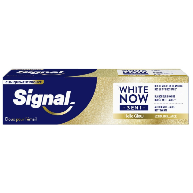 Signal White Now 3-in-1 bělicí zubní pasta Hello Glow 75 ml