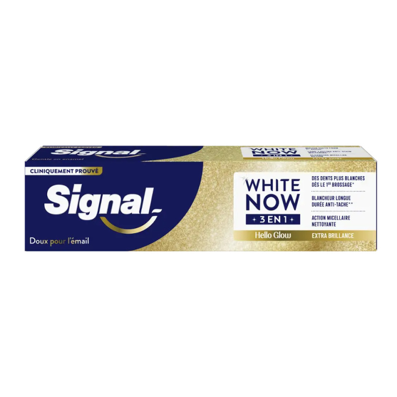 Signal White Now 3-in-1 bělicí zubní pasta Hello Glow 75 ml