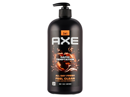 Axe Dark Temptation sprchový gel na obličej, tělo a vlasy 900 ml